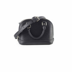 Louis Vuitton Alma Nano Epi Black