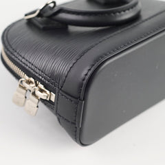 Louis Vuitton Alma Nano Epi Black