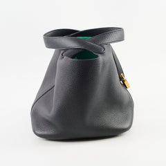 Hermes Picotin 22 Clemence Noir B Stamp