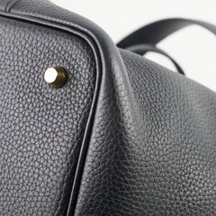 Hermes Picotin 22 Clemence Noir B Stamp