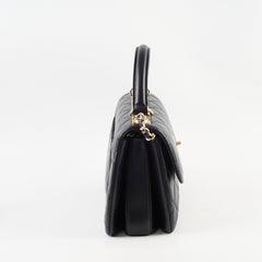 Chanel Small Trendy CC Lambskin LGHW Black 30 Series