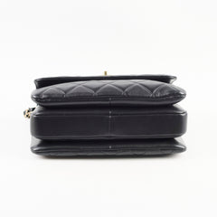 Chanel Small Trendy CC Lambskin LGHW Black 30 Series