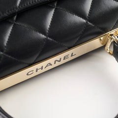 Chanel Small Trendy CC Lambskin LGHW Black 30 Series