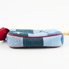 Louis Vuitton Monogram Patchwork Denim Micro Pochette