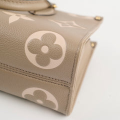 Louis Vuitton On The Go East West Empriente Bicolour