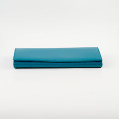 Gucci Micro Guccissima Patent Leather Green Broadway Clutch