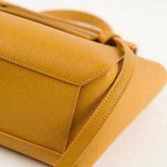 Celine Belt Bag Nano Mustard Yellow