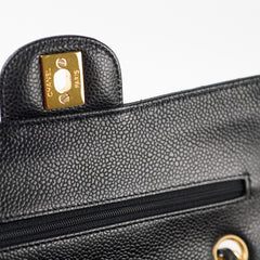 Chanel Classic Flap Small Caviar Black