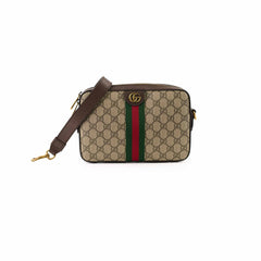 Gucci Ophidia Small Messenger Bag Beige