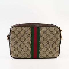 Gucci Ophidia Small Messenger Bag Beige