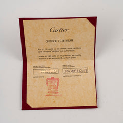 Cartier Broderie De Cartier Wedding Band Size 47