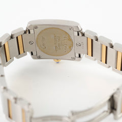 Cartier Tank Francaise Small Model Two Tone Watch