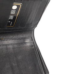 Chanel Lambskin Bi-Fold Wallet Black