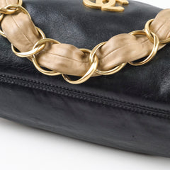 Chanel Vintage Olsen Hobo Bag Lambskin