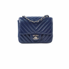 Chanel Caviar Mini Square Navy