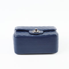 Chanel Caviar Mini Square Navy