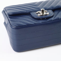 Chanel Caviar Mini Square Navy