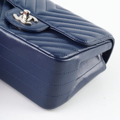 Chanel Caviar Mini Square Navy