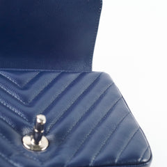 Chanel Caviar Mini Square Navy