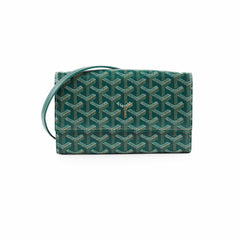 Goyard Varenne Continental Wallet (On Strap) Green