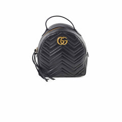 Gucci GG Marmont Backpack Black