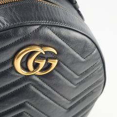 Gucci GG Marmont Backpack Black
