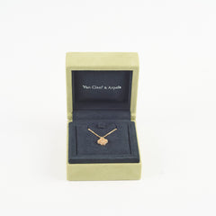 Van Cleef & Arpels Sweet Alhambra Rose Gold Necklace