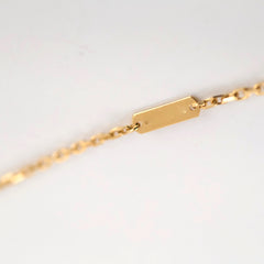 Van Cleef & Arpels 1 Motif Magic Alhambra Mother of Pearl MOP Long Necklace