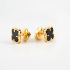 Van Cleef & Arpels Sweet Alhambra Earrings Oynx