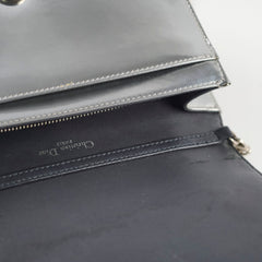 Christian Dior Diorama Wallet On Chain WOC Silver