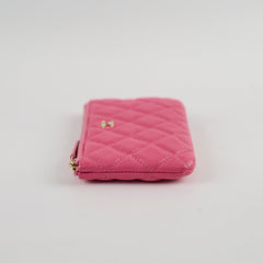 Chanel Caviar Mini O Case Pink