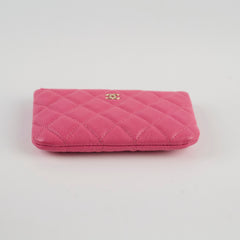 Chanel Caviar Mini O Case Pink