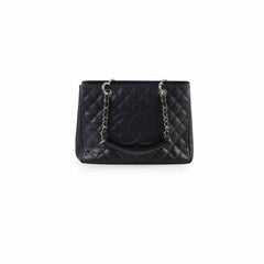 Chanel Caviar Grand Shopping Tote GST Black