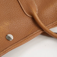 Hermes Garden Party 36 Gold Q Square Stamp