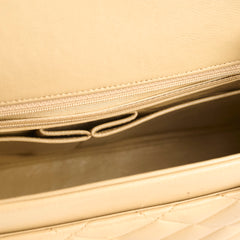 Chanel Vintage Flap Bag Beige 24K Lambskin (1 Series)
