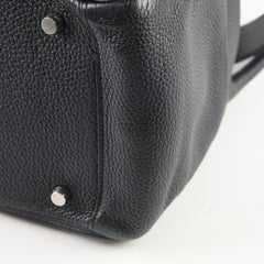 Hermes Lindy 30 Clemence Noir X Stamp