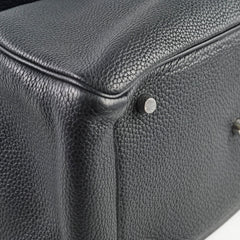 Hermes Lindy 30 Clemence Noir X Stamp