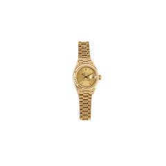 Rolex Lady Datejust 26MM Gold Watch