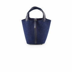 Hemes Picotin 18 Lock Bleu Nuit/Caban - U Stamp