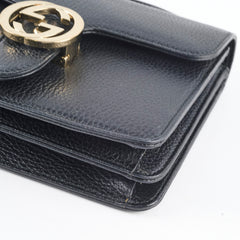 Gucci Interlocking G Small Bag Black