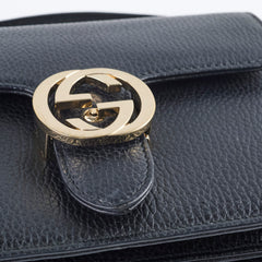 Gucci Interlocking G Small Bag Black