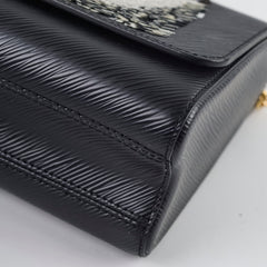 Louis Vuitton Twist MM Sequin Owl Black Epi