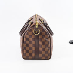 Louis Vuitton Speedy 25 Bandouliere Damier Ebene