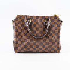 Louis Vuitton Speedy 25 Bandouliere Damier Ebene