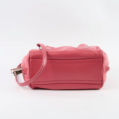 Prada Soft Calfskin Inside Bauletto Bag Pink
