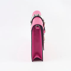 Prada Saffiano Elektra Crossbody Bag Pink