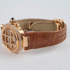 Cartier Pasha De Cartier 30mm Pink Gold with Diamond Quartz Watch