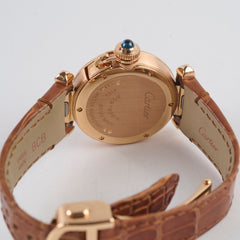 Cartier Pasha De Cartier 30mm Pink Gold with Diamond Quartz Watch
