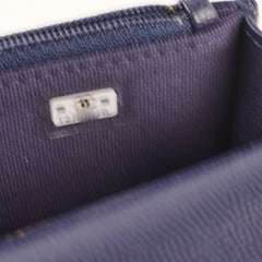 Chanel Mini Wallet On Chain Caviar Navy