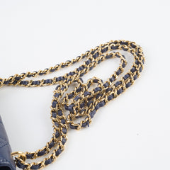 Chanel Mini Wallet On Chain Caviar Navy